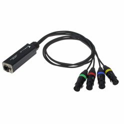 Split RJ to xlrF
